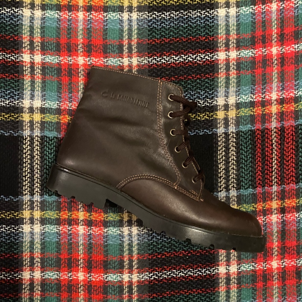 Vintage C La Canadienne Italian leather booties